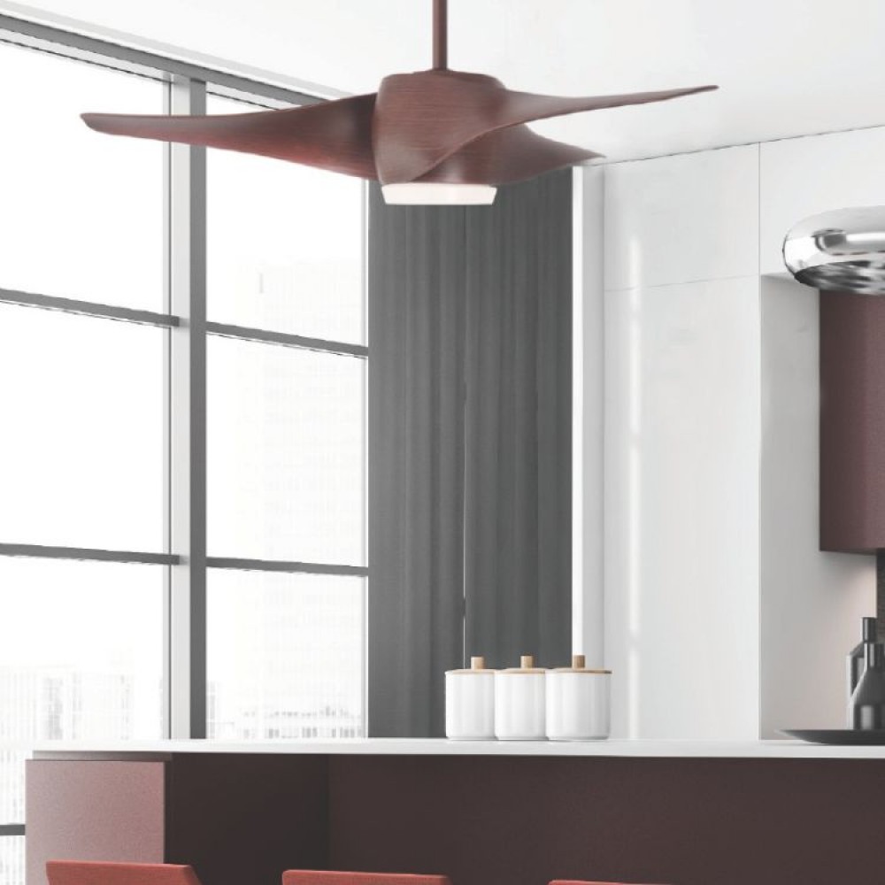 Stropny ventilator s LED osvetlením a diaľkovým ovládaním FANKVBR60G, Ф132, DC40W | Stropné ventilátory | Ventilátory |