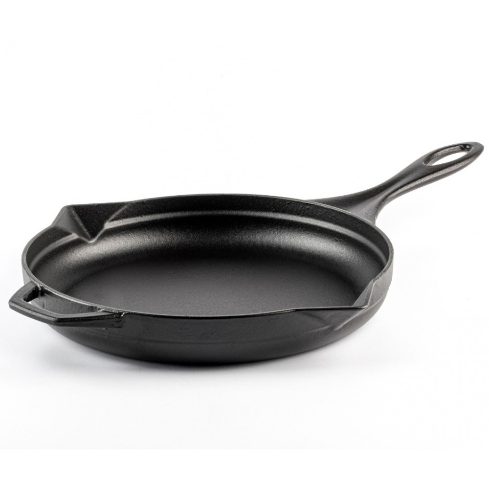 Emajlová liatinová panvica Hosse, Black Onyx, Ф28cm