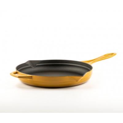 Emajlová liatinová panvica Hosse, Dijon, Ф24cm - Plochá liatinová panvica