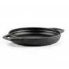 Emajlová liatinová panvica s dvoma rukoväťami Solagio, Black Onyx, Ф22cm