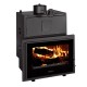 Krb na drevo Prity s integrovaným kotlom P W28 TV, 28,2 kW |  |  |