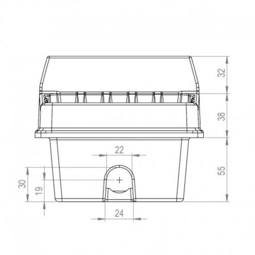 Liatinový hrniec na pelety, 106 x 61 mm |  |  |