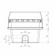 Liatinový hrniec na pelety, 106 x 61 mm |  |  |