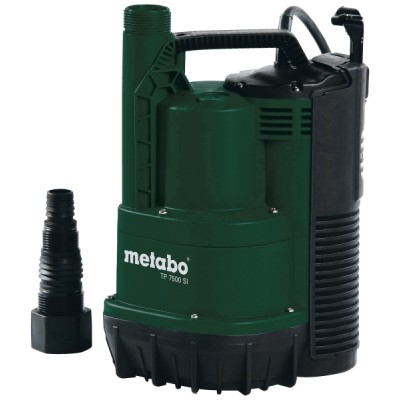 Submersible pump for clean water METABO TP 7500, power 300 W, flow 7500 l/h, head 6.5 m - Vodné čerpadlá