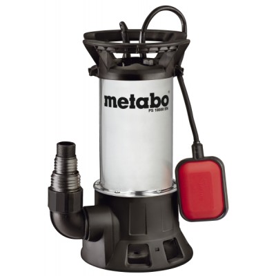 Odvodňovacie čerpadlo s plavákom na čistú a špinavú vodu METABO PS 18000 SN, výkon 1100 W, prietok 19 000 l/h - Ústredné Kúrenie