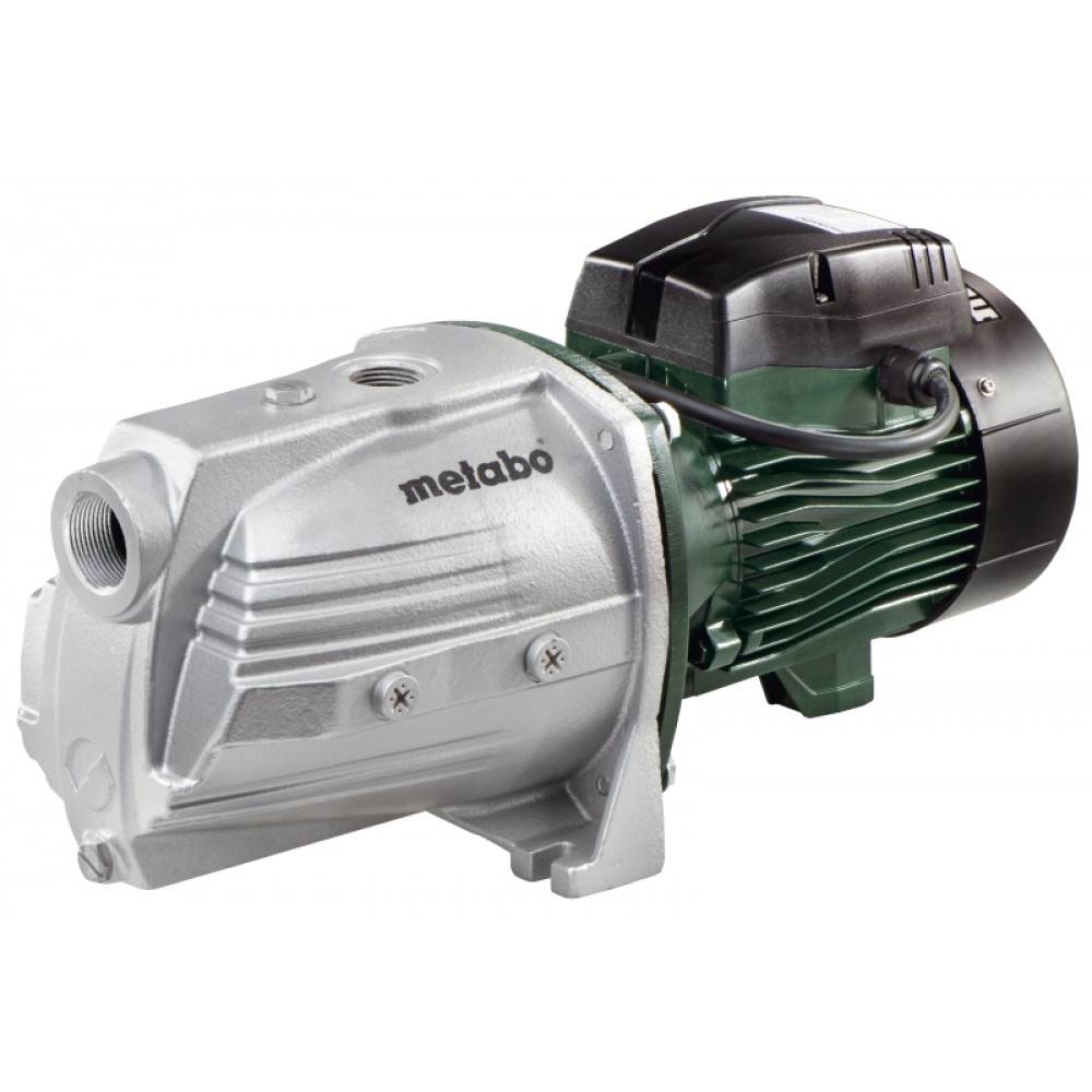 Záhradné čerpadlo na čistú vodu Metabo P 9000 G, výkon 1900 W, prietok 9000 l/h, dopravná výška 51 m