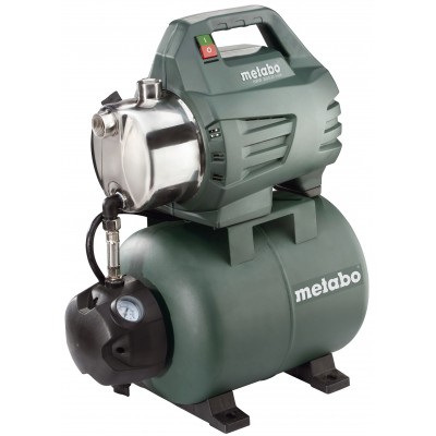 Jednofázové hydroforové vodné čerpadlo METABO HWW 3500/25 INOX, výkon 900 W, prietok 3500 l/h, výtlačná výška 45 m, objem nádrže 24 l - Vodné čerpadlá
