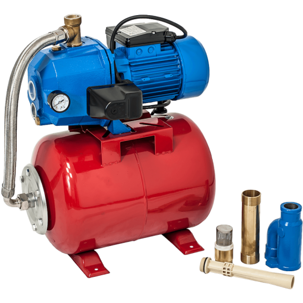 Injektorové hydrofórové čerpadlo Gmax AUTOJET DP550 – prietok 1,5 m³/h, výkon 0,75 kW, výtlačná výška 60 m |  |  |