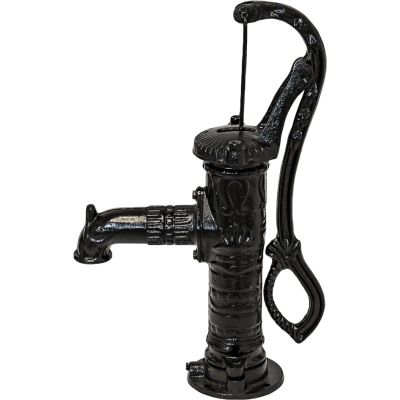 Ručné vodné čerpadlo, manuálne Hydro-Fix, čierne, dĺžka 640 mm, liatina, veľkosť 1 1/4″ - Ústredné Kúrenie