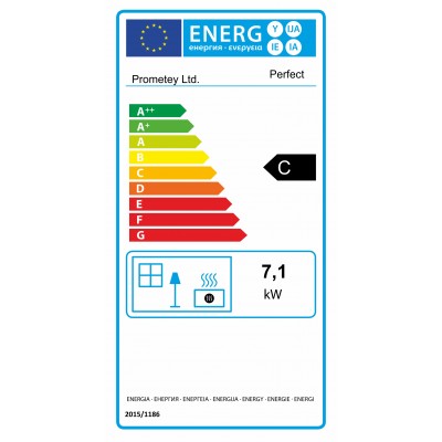 Sporák na drevo Prometey Perfect, 7kW - Sporáky na drevo