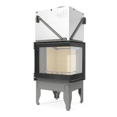 Krbová vložka UNIFLAM 660 DURO s rozvodmi vzduchu a prívodom vzduchu, pravá strana, 10 kW - Krby