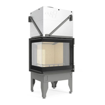 Krbová vložka UNIFLAM 660 DURO s rozvodmi vzduchu a prívodom vzduchu, ľavá strana, 10 kW - Krby