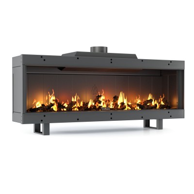 Plynový krb Balkan Energy GAS STRAIGHT 150, 13kW - Krby