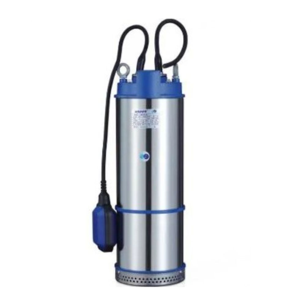 Ponorné viacstupňové čerpadlo s externým plavákom Electromash QDS90-4S, výkon 1,1 kW, dopravná výška 43 m, prietok 5400 l/h, vhodné do studní a iných aplikácií |  |  |