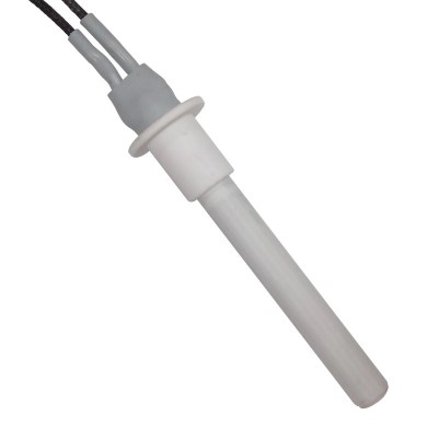 Keramický Zapaľovač / rezistor pre peletové kachle Cadel, MCZ a iné, celková dĺžka 107mm, 300W - Diely pre peletové kachle