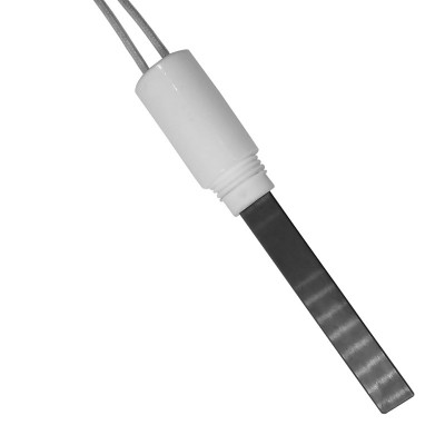 Zapaľovač / rezistor s čiernym kremenným kryštálom pre peletové kachle MCZ, Ravelli, Palazzetti, BURNiT, Ferroli, Eco Spar a iné, celková dĺžka 113mm, 350W - Diely pre peletové kachle