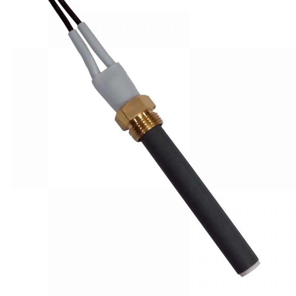Keramický Zapaľovač / rezistor pre peletové kachle Piazzetta, Superior, Ravelli, Karmek One, Thermorossi, La Nordica a iné, celková dĺžka 94mm, 330W | Zapaľovače / rezistory pre peletové kachle | Diely pre peletové kachle |