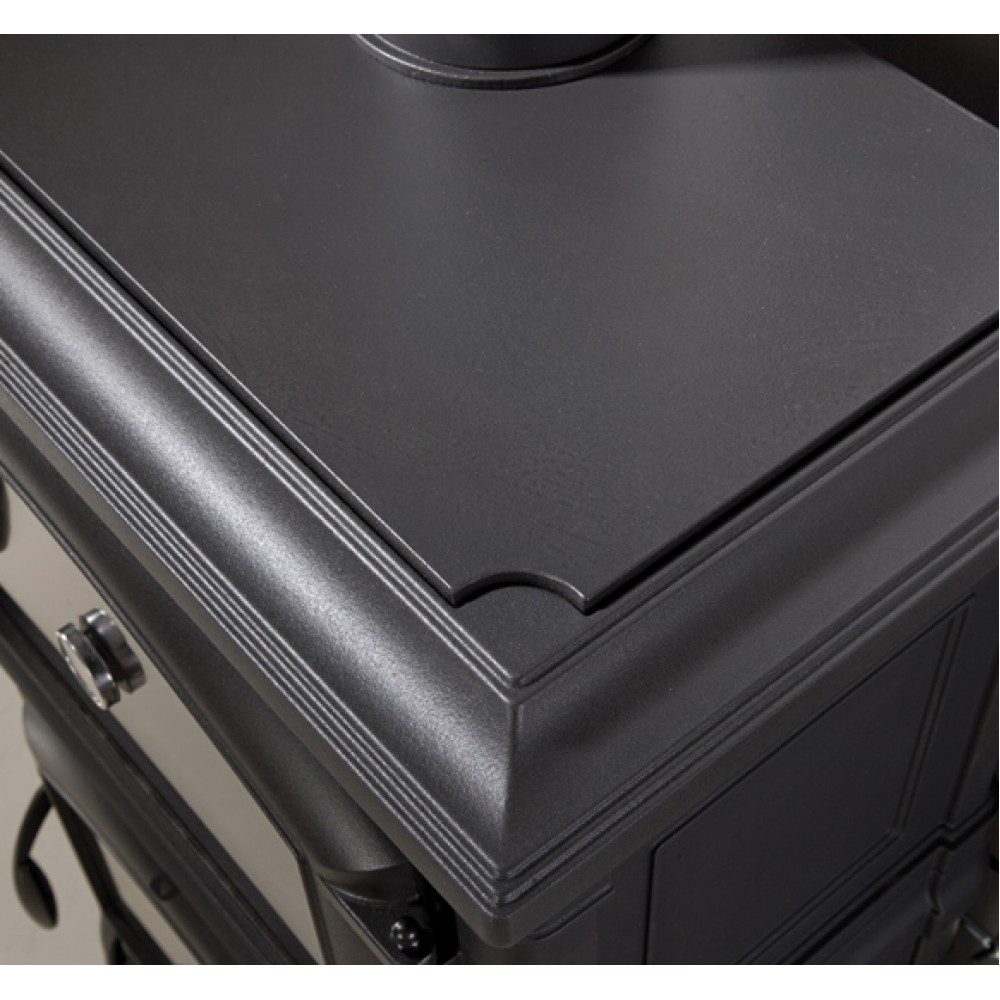 Talianska liatinová kachle / piecka na drevo s rúrou La Nordica Isotta Forno, 9.7kW | Krbové kachle s rúrou | Krbové kachle |