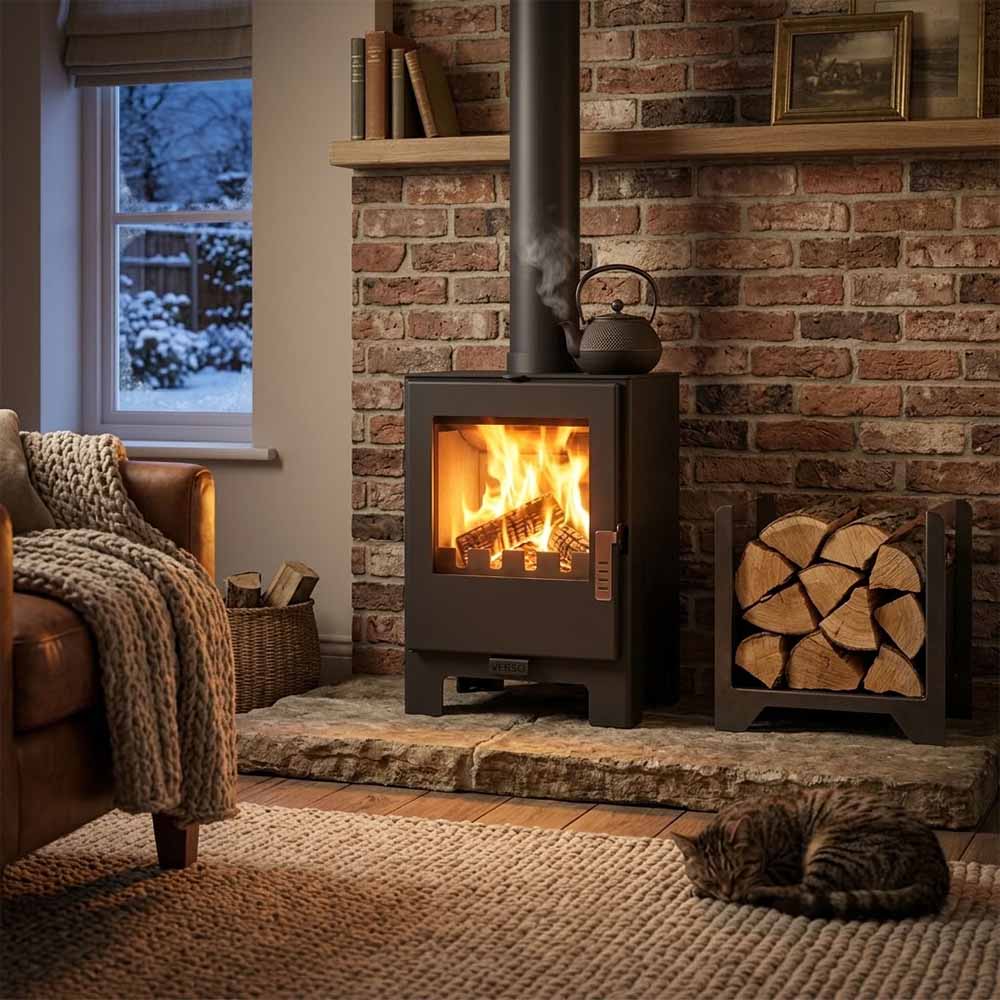 Kachle / Piecka na drevo Verso 2L, 5 kW | Kachle na drevo / Piecky na drevo | Krbové kachle |