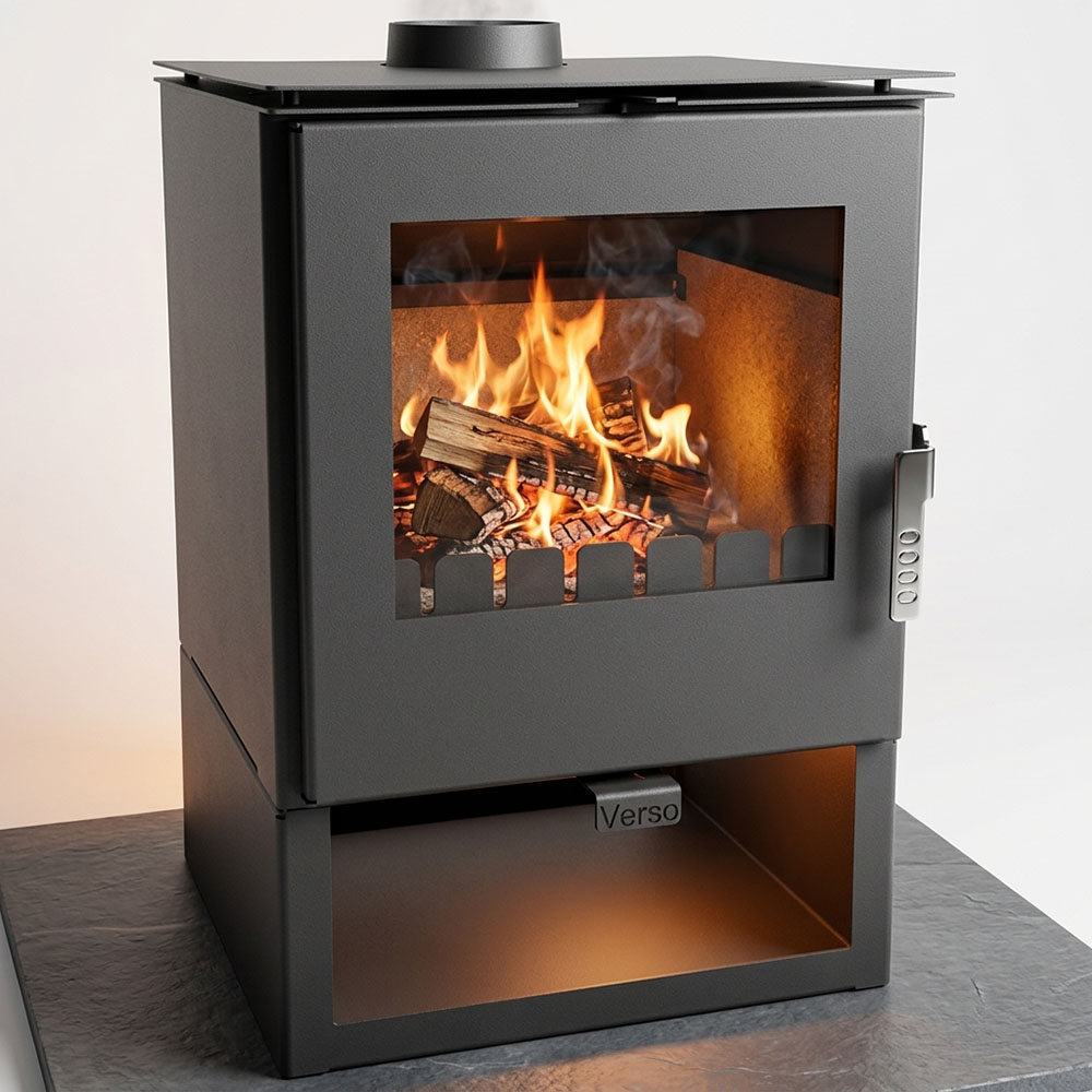 Kachle / Piecka na drevo Verso Kara, 7.5kW | Kachle na drevo / Piecky na drevo | Krbové kachle |