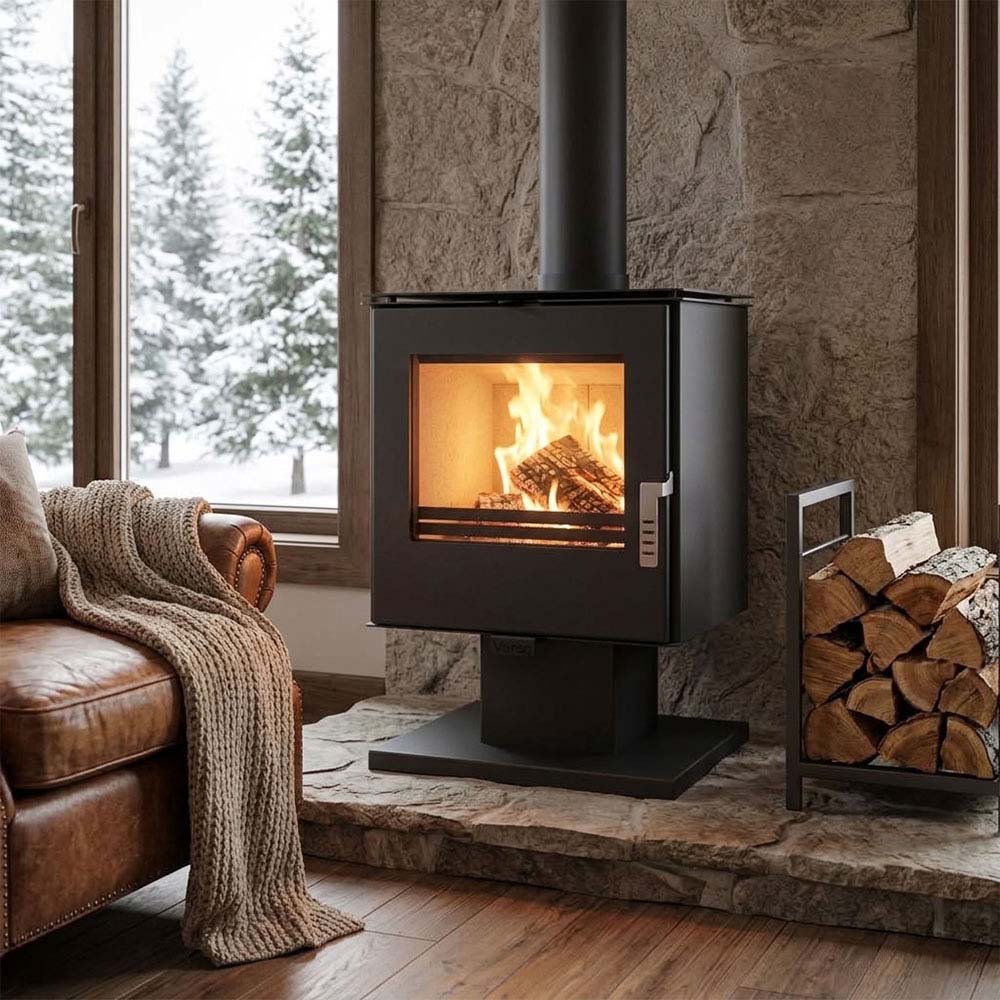 Kachle / Piecka na drevo Verso Rheia P, 5 kW | Kachle na drevo / Piecky na drevo | Krbové kachle |