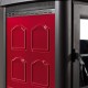Taliansky kachle / piecka na drevo s rúrou La Nordica Gemma Forno, červená, 7.3kW | Krbové kachle s rúrou | Krbové kachle |