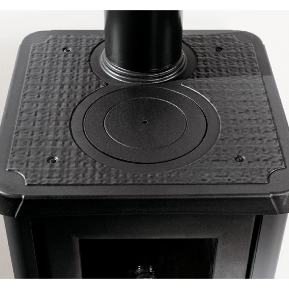 Taliansky kachle / piecka na drevo s rúrou La Nordica Gemma Forno, červená, 7.3kW | Krbové kachle s rúrou | Krbové kachle |