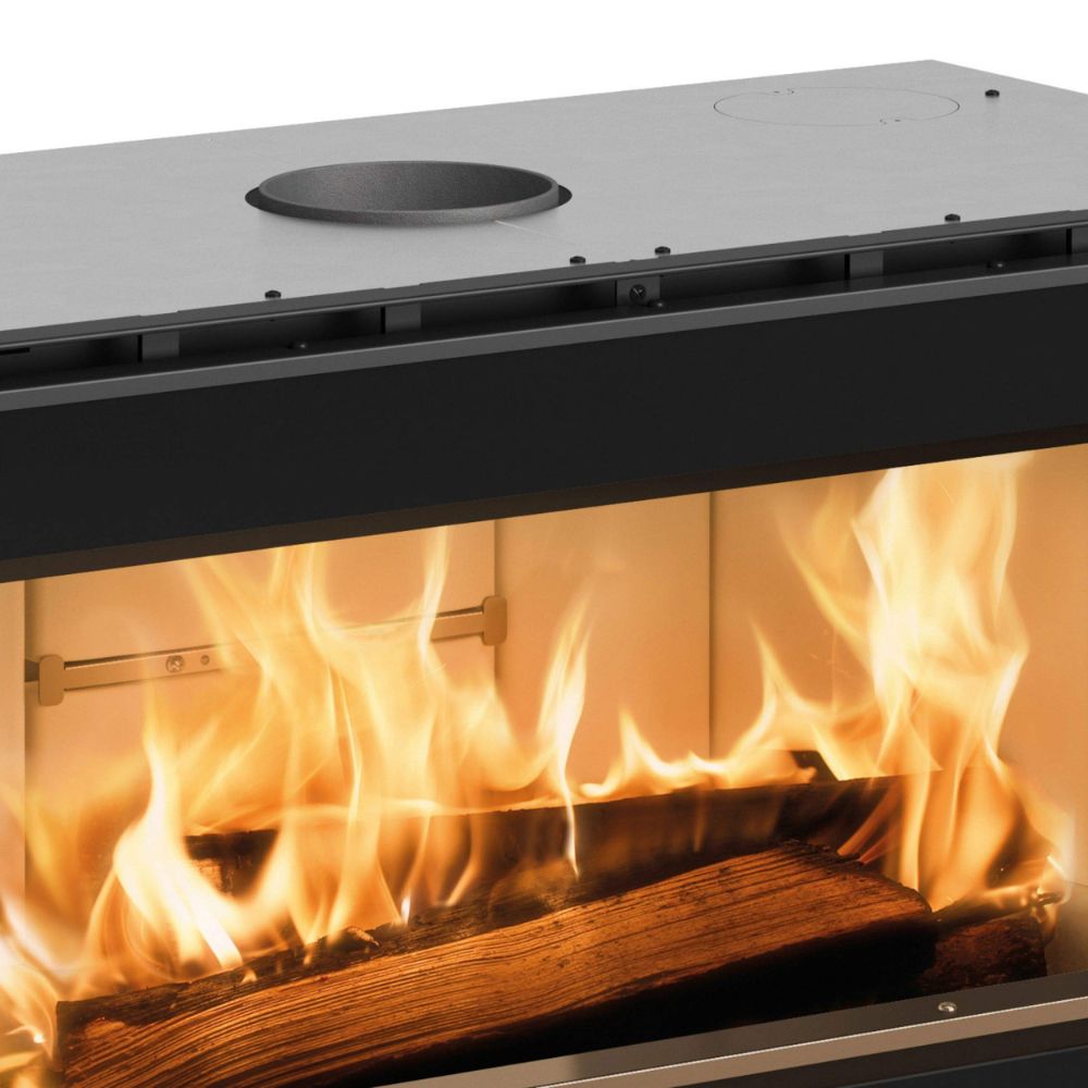 Talianska liatinový krbova vložka La Nordica Inserto 100 Wide, 8.1kW | Krbove vlozky | Krby |