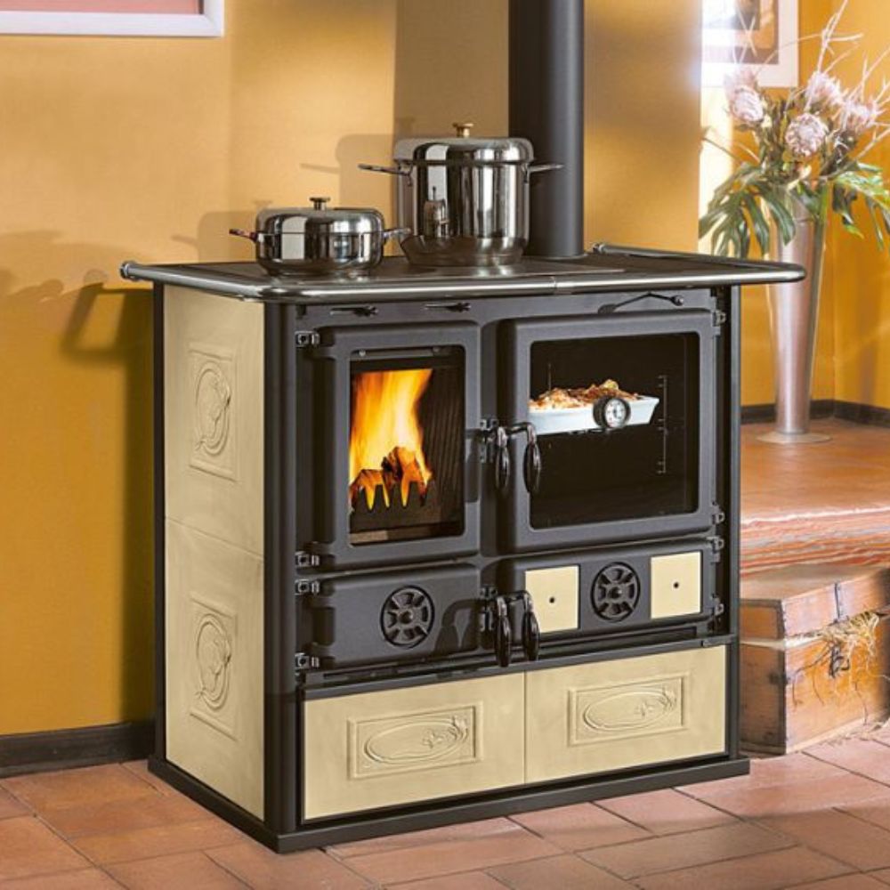 Taliansky sporák na drevo La Nordica Rosa, ecru, 8.8kW | Sporáky na drevo |  |