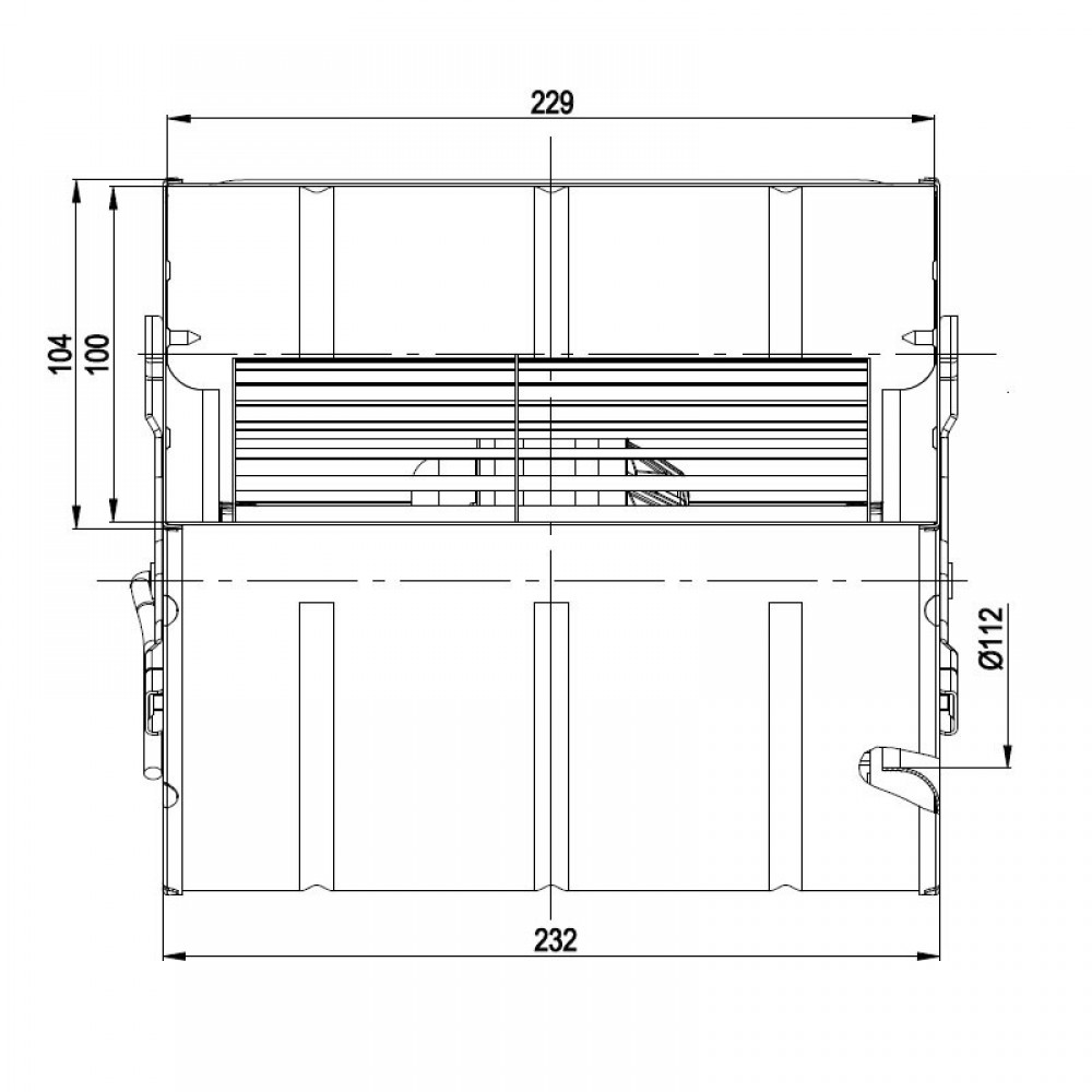 Radiálny ventilátor EBM pre peletové kachle Edilkamin, Karmek One, Iní, prietok 590 m³/h | Ventilátory a dúchadlá | Diely pre peletové kachle |