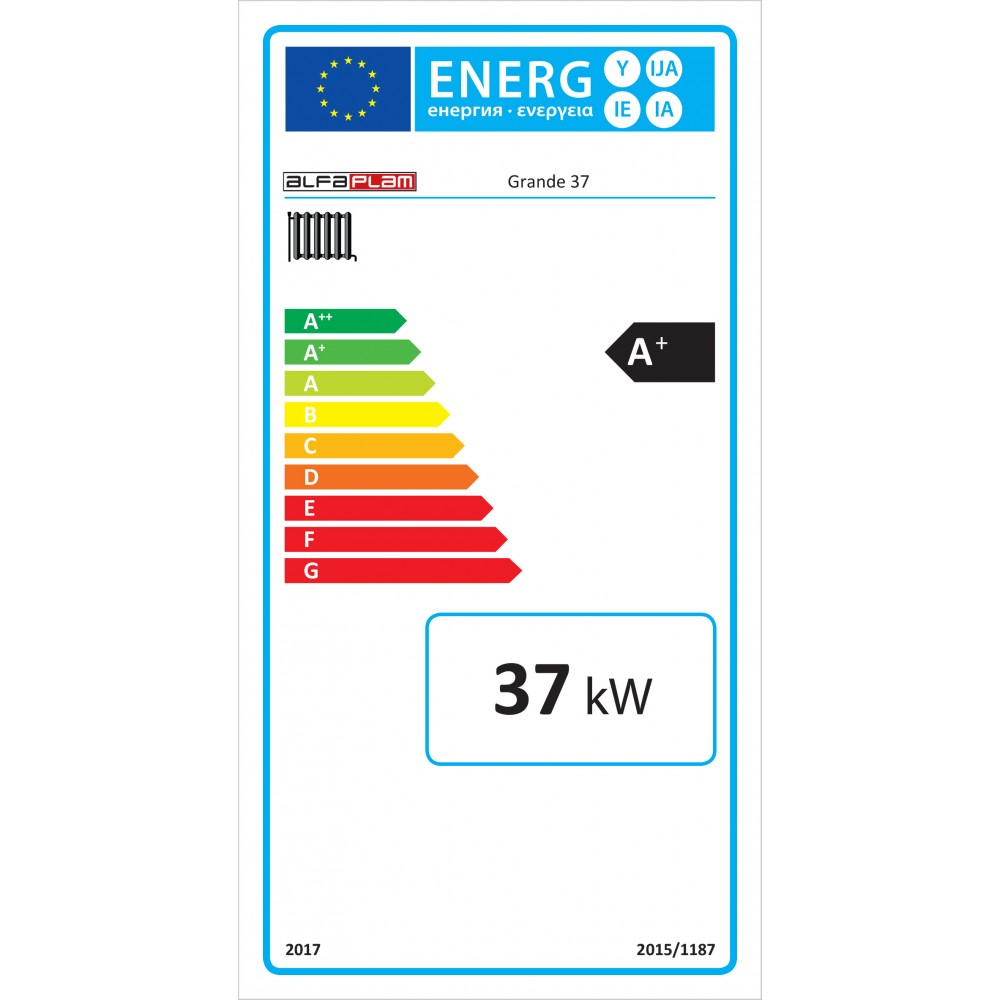 Kotol na pelety Alfa Plam Grande 37, 37 kW | Kotly na pelety | Pelety |