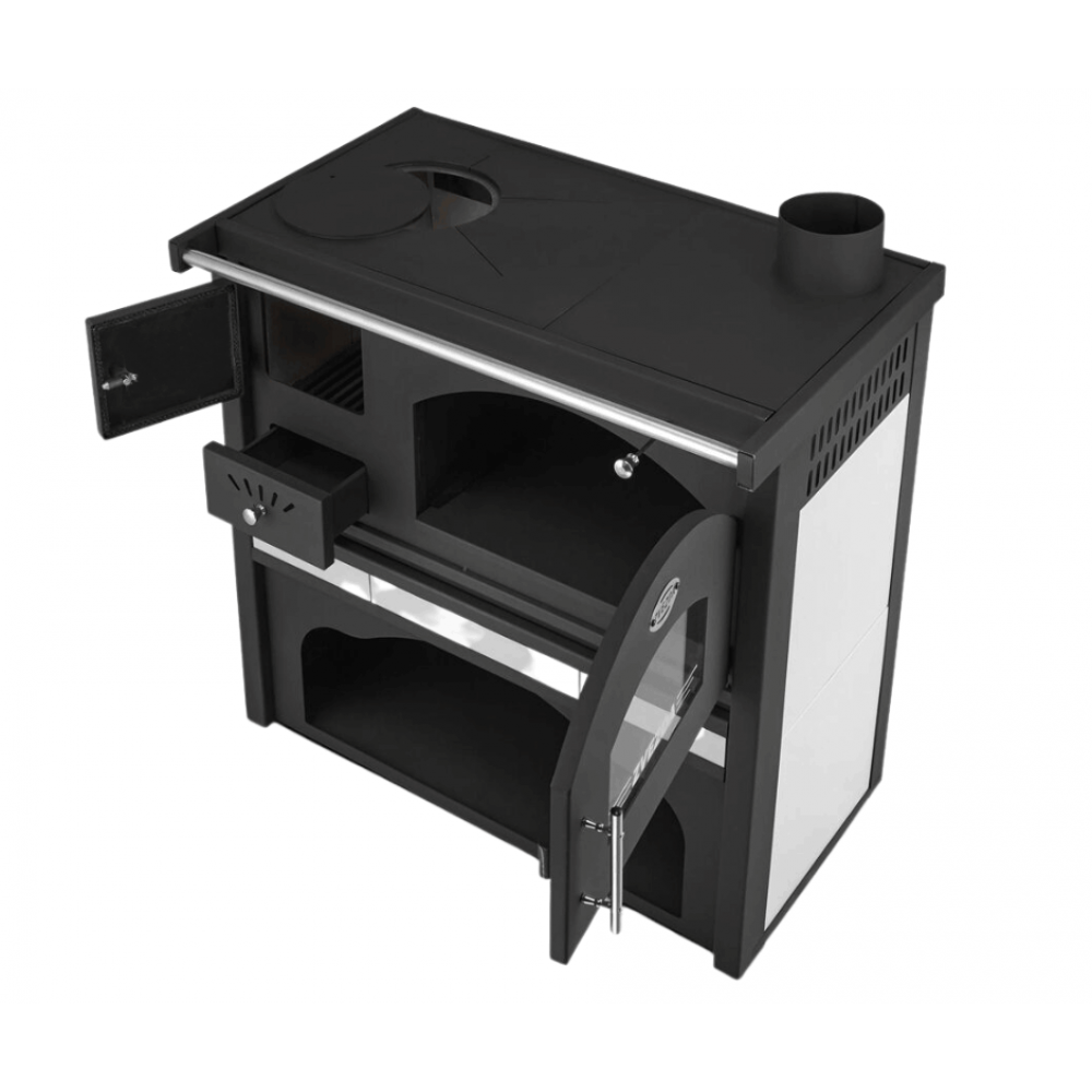 Sporák na drevo Zvezda Classic GF Keramika, 5.7kW | Sporáky na drevo | Drevo |