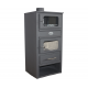 Kachle / Piecka na drevo s rúrou Zvezda MF, 10.9kW, Log | Kachle na drevo / Piecky na drevo | Krbové kachle |
