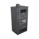 Kachle / Piecka na drevo s rúrou Zvezda MF, 10.9kW, Log | Kachle na drevo / Piecky na drevo | Krbové kachle |