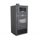 Kachle / Piecka na drevo s rúrou Zvezda MF, 10.9kW, Log | Kachle na drevo / Piecky na drevo | Krbové kachle |
