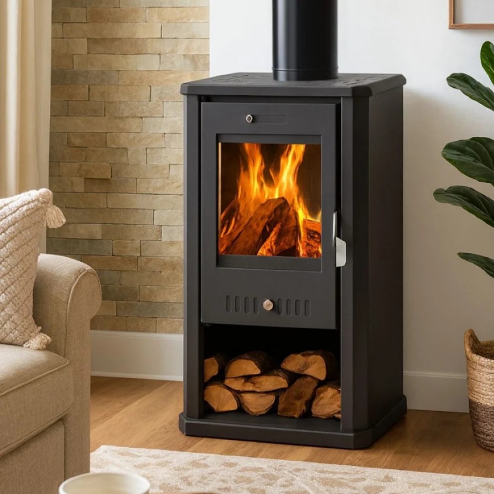 Kachle / Piecka na drevo Balkan Energy Bianca, 8.5kW | Kachle na drevo / Piecky na drevo | Krbové kachle |