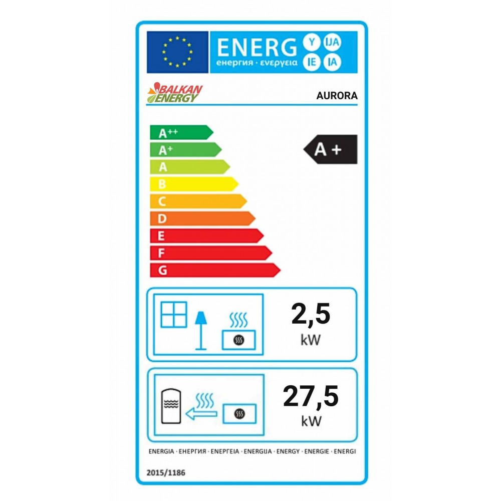 Teplovodné peletové kachle Balkan Energy Aurora, 30 kW | Teplovodné peletové kachle | Peletové kachle / Pece na pelety |