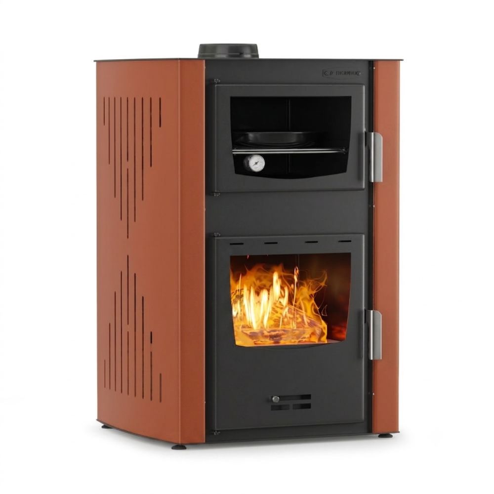 Krbové kachle s teplovodným výmenníkom s rúrou Velmora Fire ATS HYDRO ΜΑSΙΝΑ 90-25 terakotová, 25kW | Krbové kachle s teplovodným výmenníkom | Krbové kachle |