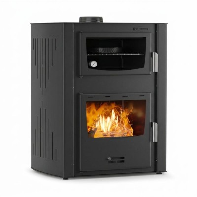 Krbové kachle s teplovodným výmenníkom s rúrou Velmora Fire ATS HYDRO ΜΑSΙΝΑ 90-30 čierna, 35kW - Porovnanie produktov