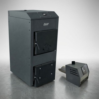 Kit kotol na drevo a horák na pelety Balkan Energy, 40kW - Kotly na pelety (súpravy)