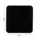 Plech pod kachle, čierna oceľ 2mm, rozmer 80x80cm | Príslušenstvo pre kachle |  |
