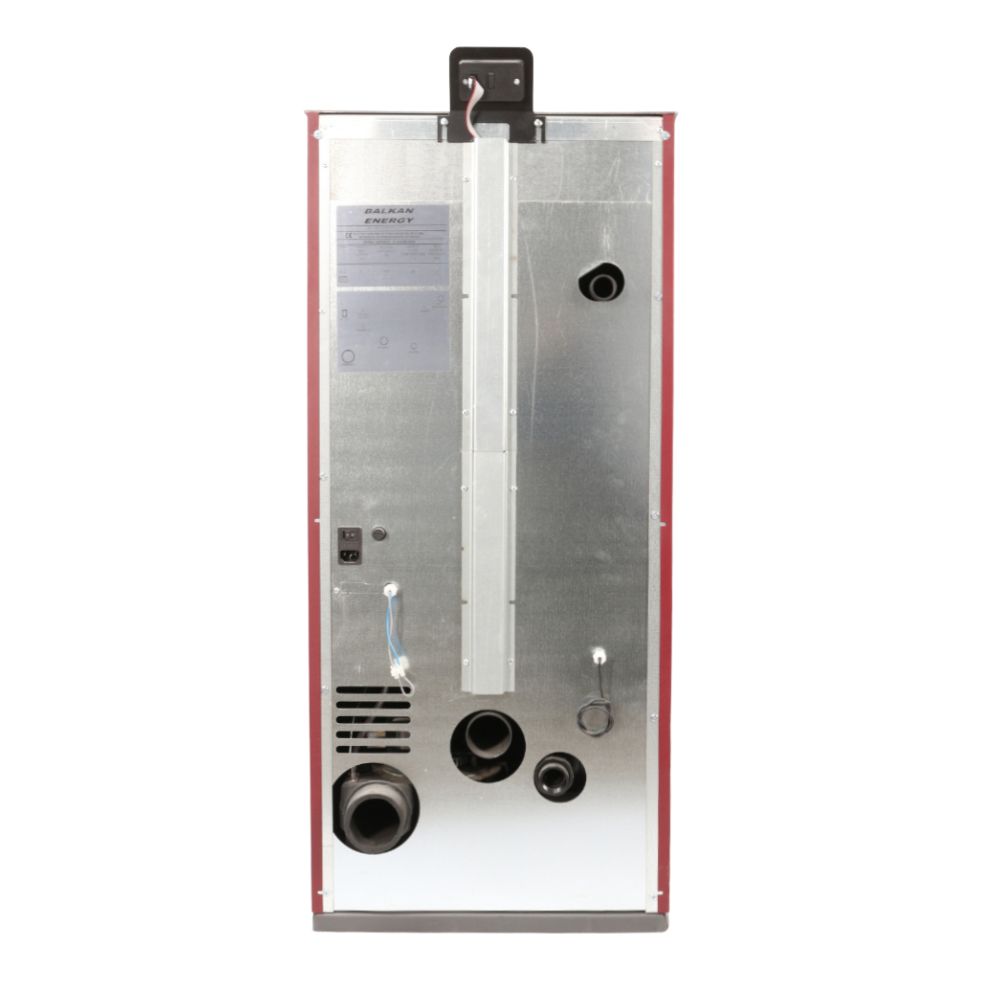 Teplovodné peletové kachle Mytherm IOLI TSA 18 červená, s ventilátorom, 18kW | Teplovodné peletové kachle | Peletové kachle / Pece na pelety |