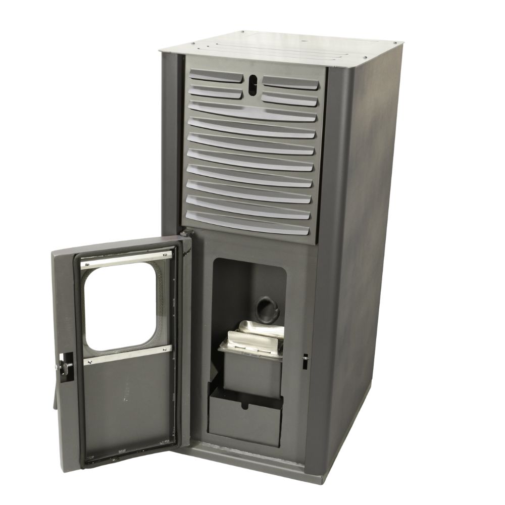 Teplovodné peletové kachle Mytherm IOLI TS 21 sivá, 23.5kW | Teplovodné peletové kachle | Peletové kachle / Pece na pelety |