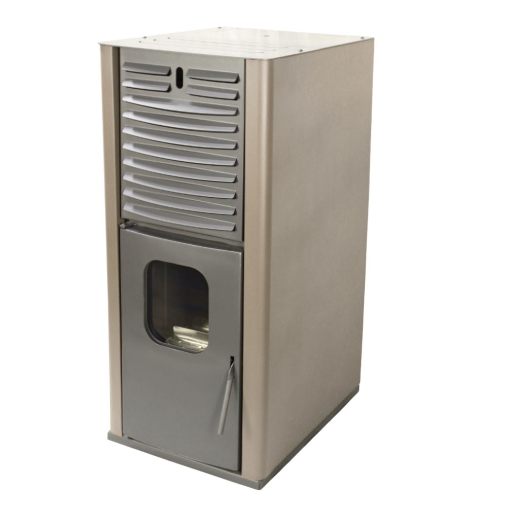 Teplovodné peletové kachle Mytherm IOLI TSA 45 béžová, s ventilátorom, 48.5kW | Teplovodné peletové kachle | Peletové kachle / Pece na pelety |