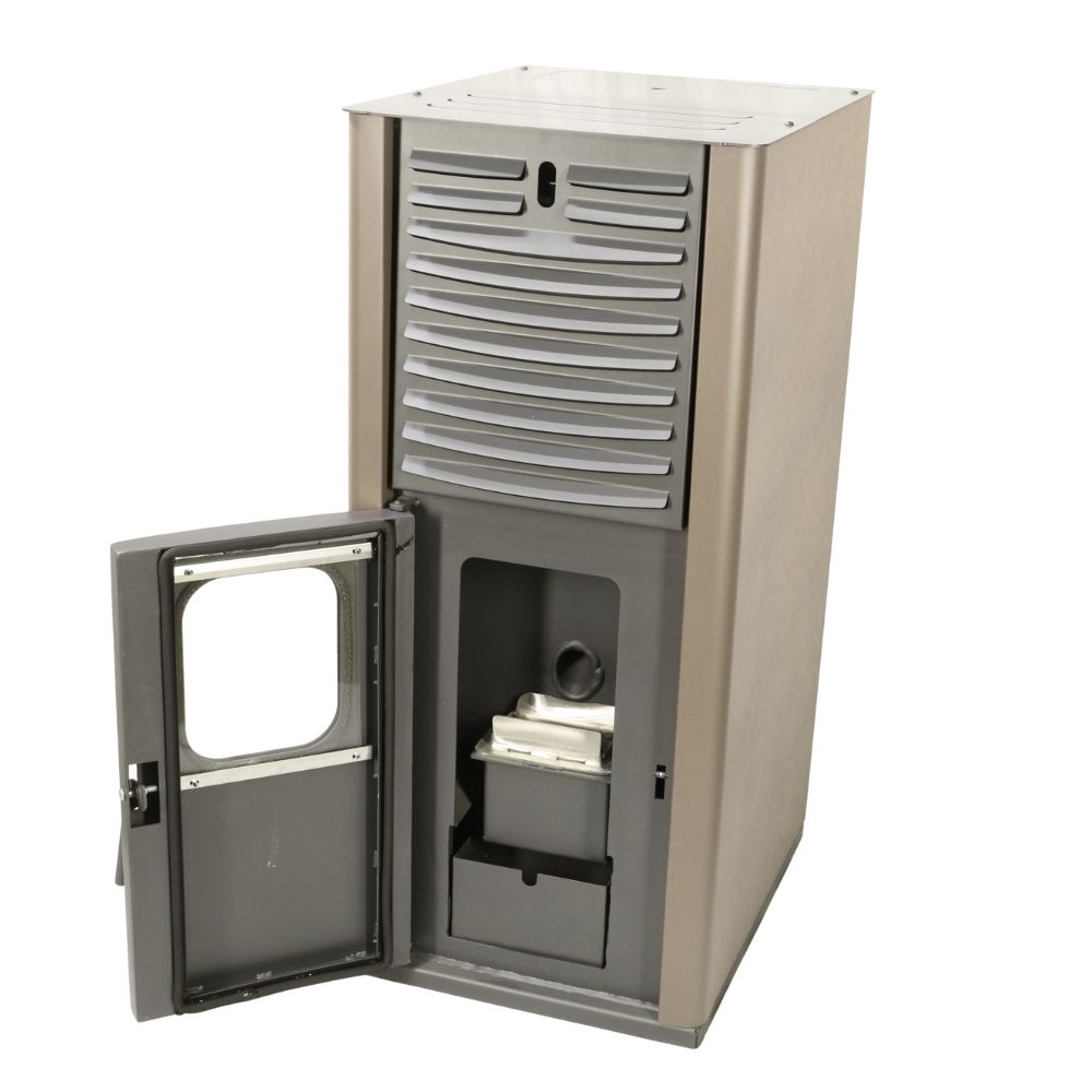 Teplovodné peletové kachle Mytherm IOLI TSA 45 béžová, s ventilátorom, 48.5kW | Teplovodné peletové kachle | Peletové kachle / Pece na pelety |