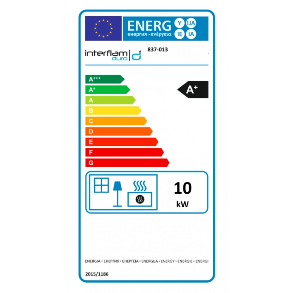Krbová vložka UNIFLAM 600 DURO S s prívodom vzduchu, 10 kW | Krby na drevo | Krby |