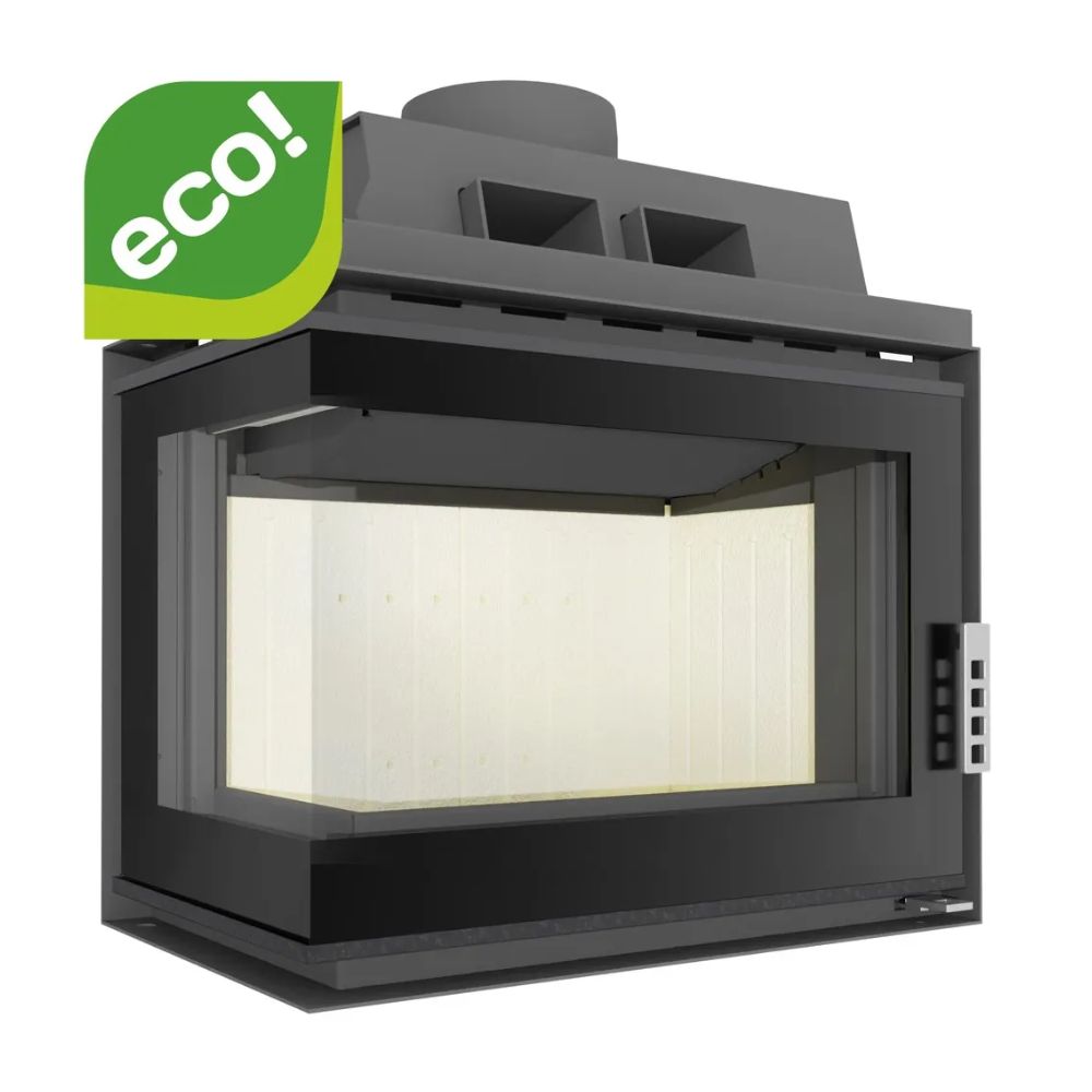 Krbová vložka UNIFLAM 600 DURO S s prívodom vzduchu, ľavá strana, 11 kW | Krby na drevo | Krby |