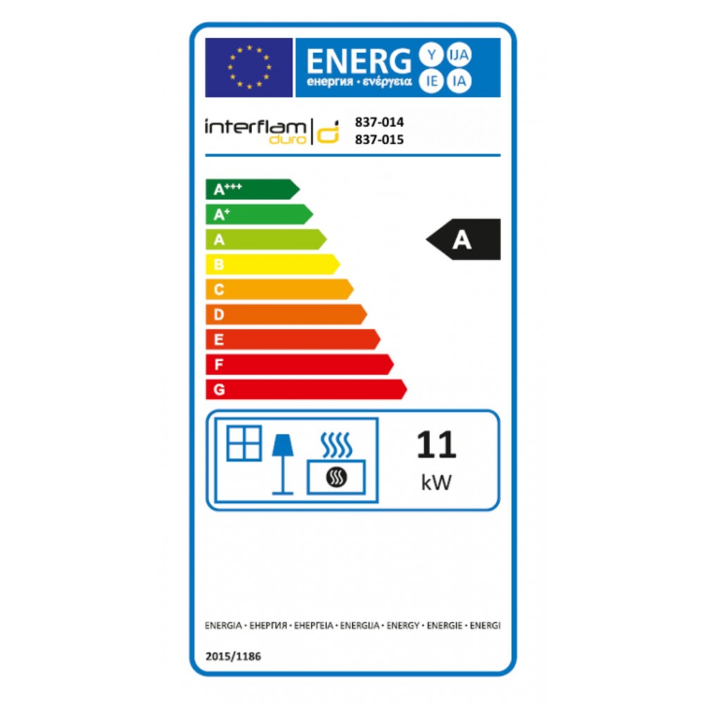 Krbová vložka UNIFLAM 600 DURO S s prívodom vzduchu, pravá strana, 11 kW | Krby na drevo | Krby |