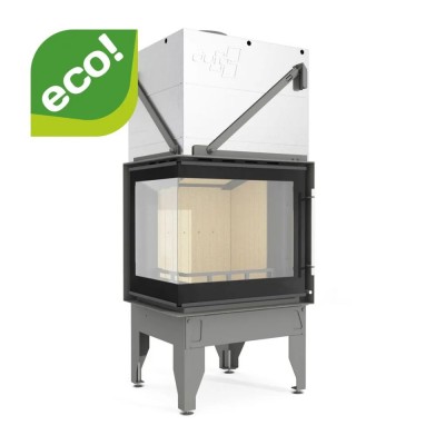 Krbová vložka UNIFLAM 660 DURO s rozvodmi vzduchu a prívodom vzduchu, ľavá strana, 10 kW - Krby