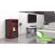 Teplovodné peletové kachle Alfa Plam Commo 15, Bordeaux, 15 kW | Teplovodné peletové kachle | Peletové kachle / Pece na pelety |